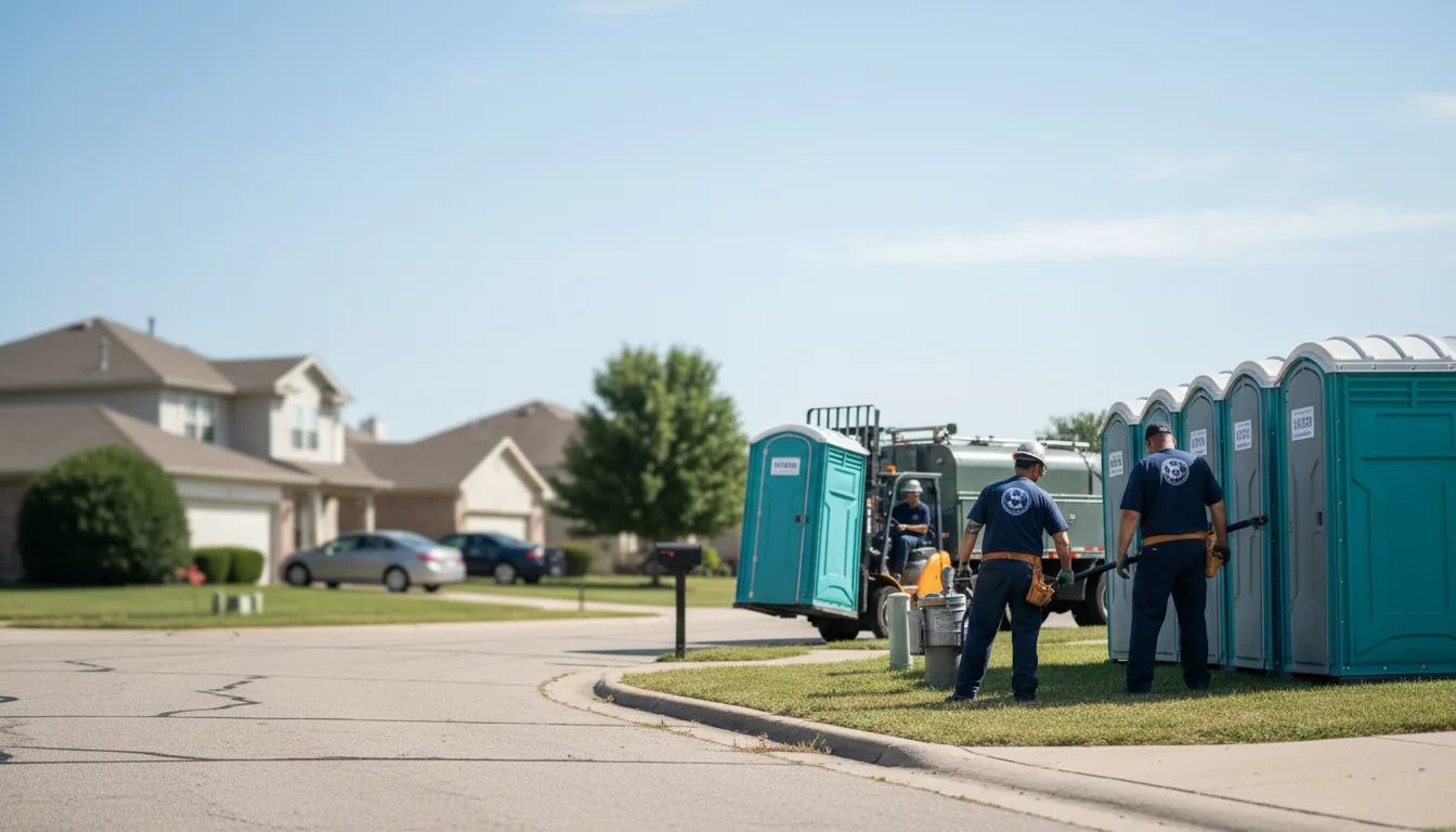 Porta Potty Rental in Matthews, MO near me